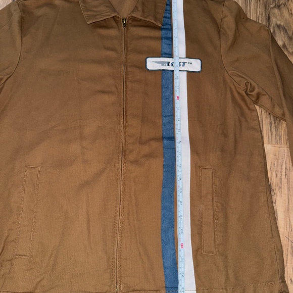 Lost Brown Garage Race Work Jacket - Picture 2 of 5